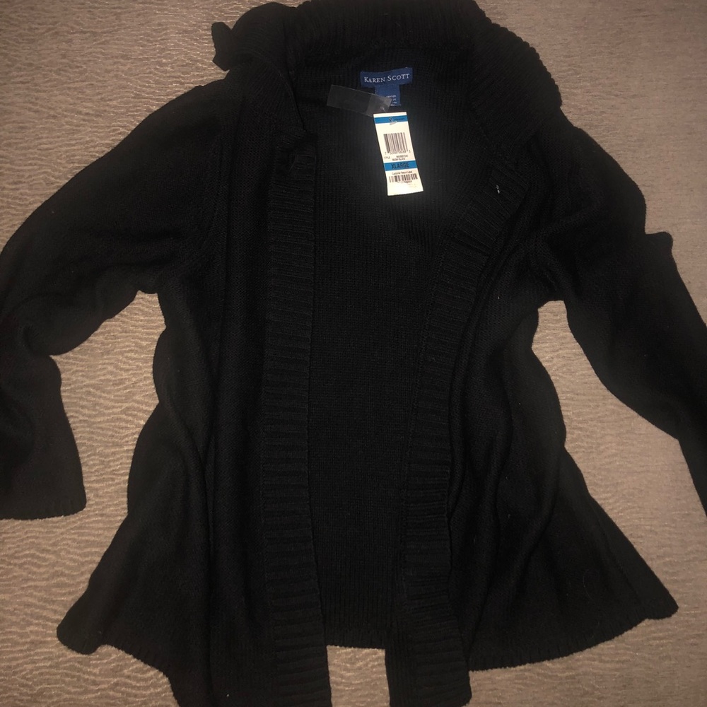 Black Karen Scott sweater